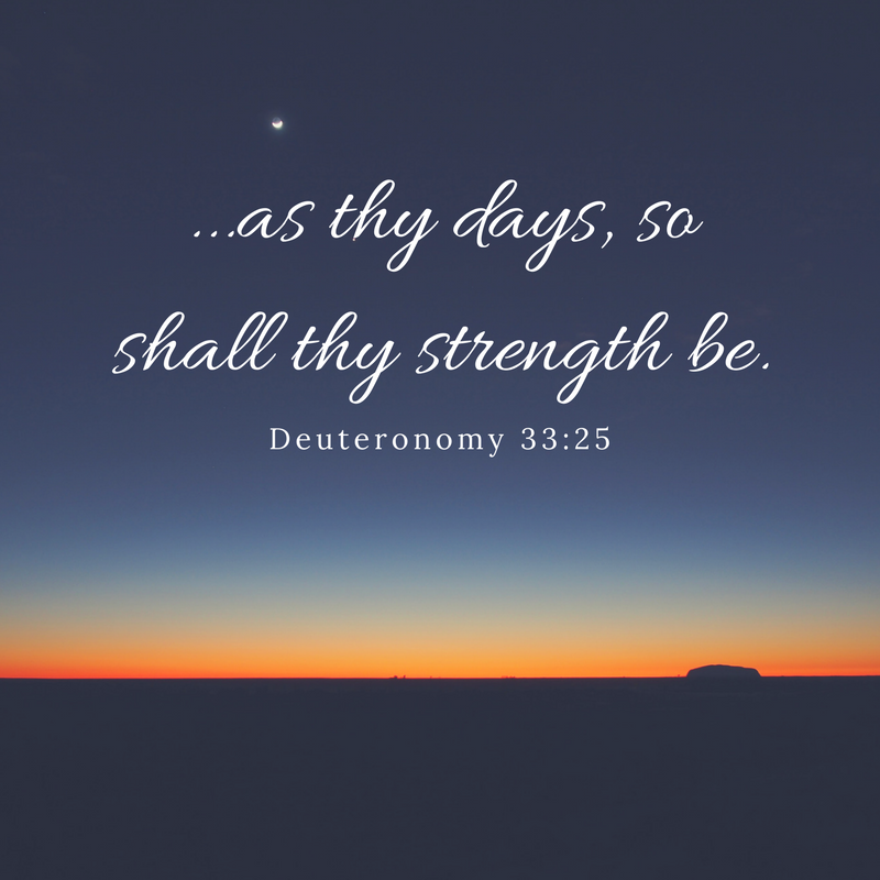 Deuteronomy 33.25 (8-31-2017)